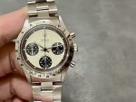 Rolex Daytona 6239 Stainless Steel White & Black Dial Vintage Men's Watch - Image 3
