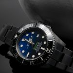 Rolex Sea-Dweller Deepsea 116660 PVD/DLC Coated Stainless Steel D-Blue Dial 44MM Mens Replica Watch - Image 4