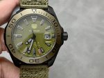 Tag Heuer Aquaracer Khaki Matte Dial Automatic WAY208E.FC8222 43mm - Image 3