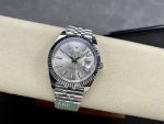 Rolex Datejust 41mm Stainless Steel 126334 0004 Silver Index Jubilee Mens Watch - Image 8