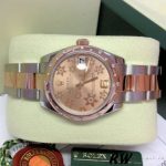Rolex Datejust 178341 Everose Gold Pink Floral Dial 31MM Lady Replica Watch - Image 4