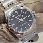 Rolex Oyster Perpetual 177200 Black Index Dial Domed Bezel 31mm Lady Replica Watch - Image 3