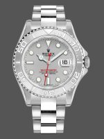 Rolex Yacht Master 16622 Silver Dial 40mm Mens Replica Ratch
