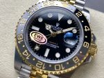Rolex GMT Master II Black Dial Steel 18kt Yellow Gold 126713GRNR 0001 Men's Watch - Image 5