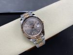 Rolex Datejust 41mm Two Tone Rose Gold Jubilee Band Sundust Index Dial 126331 0010 - Image 6