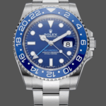 Rolex GMT Master II 126710 "Wildman" 904L SS Blue Dial on SS Oyster Bracelet