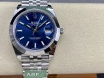 Rolex Datejust 41 Blue Fluted Dial Stainless Steel Jubilee Bracelet 126300 0002 - Image 3