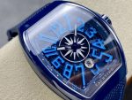 Swiss Franck Muller Framulan V45 Ceramic Yacht Model Blue 45mm - Image 3