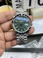 Rolex Datejust 41 Mint Green Dial with Smooth Bezel 126300 Men's Watch - Image 3