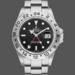 Rolex Explorer II 16570 Stainless Steel Black Dial 40MM Mens Replica Watch