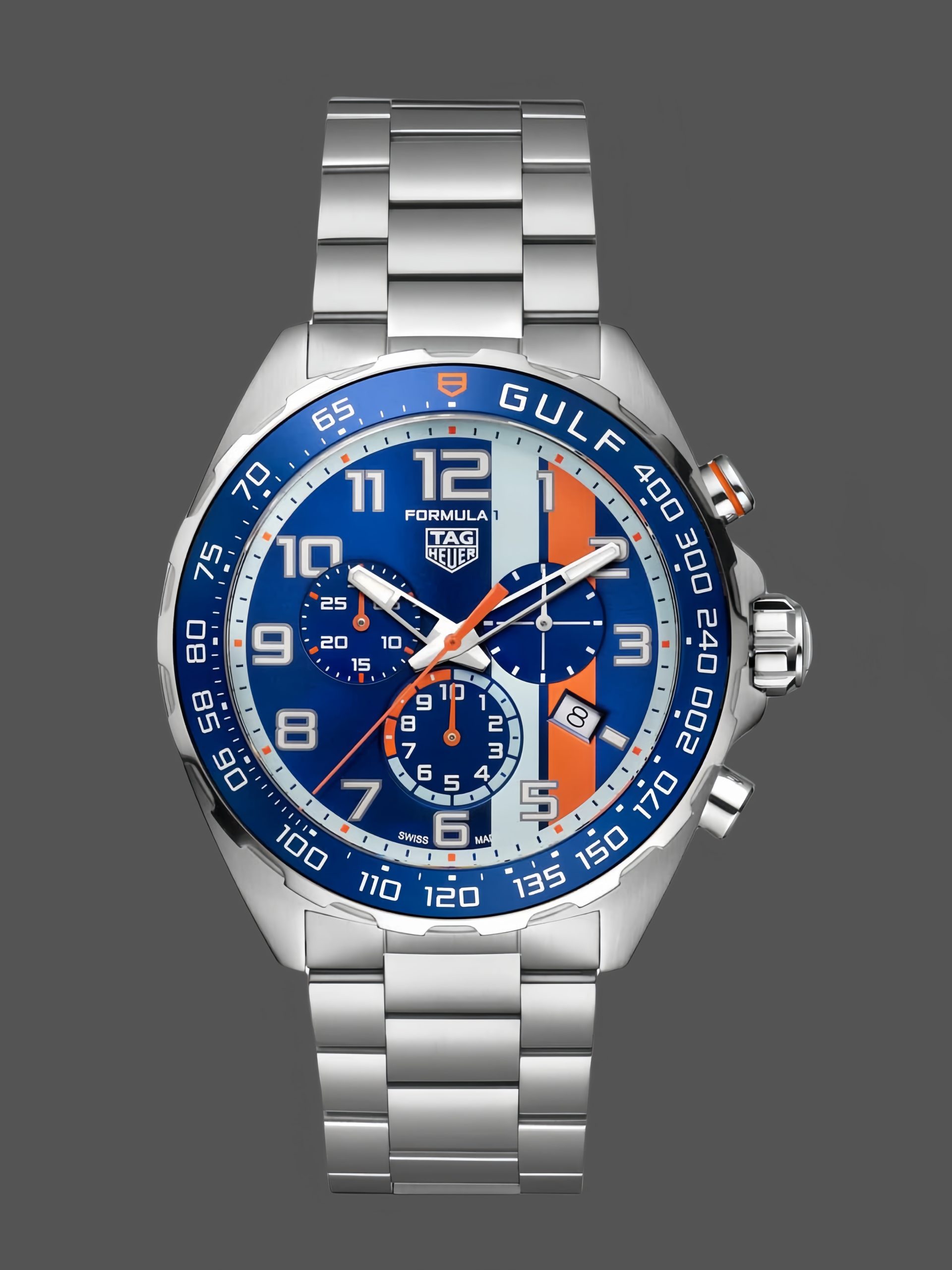 7CC32751-ABA3-A2DB-527F-804438369269 Tag Heuer Formula 1 x Gulf Chronograph CAZ101AT.BA0842 Quartz 43mm - Image 1