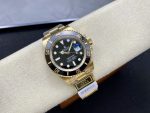 Rolex Submariner 126618LN Yellow Gold Black Dial 41mm Mens Replica Watch - Image 6