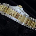 Rolex Submariner Date 16613LN Yellow Gold Stainless Steel Black Dial 40mm Mens Replica Watch - Image 5