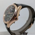 Rolex Cellini Date 50515 Rose Gold Black Index Dial 39mm Mens Replica Watch - Image 3