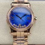 Chopard Happy Sport Rose Gold Stainless Steel 36mm 278578-6003