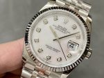 Rolex Datejust 126234 White Mother of Pearl Diamonds Dial 36MM Unisex Replica Watch - Image 5