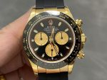 Rolex Daytona 116518LN Black Dial Rubber strap 40mm Mens Replica Watch - Image 3