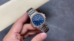 Patek Philippe Ladies Nautilus Blue Dial and Grey Dial 7118 1A 001 35.2mm - Image 2
