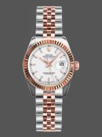 Rolex Datejust 179171 White Dial Fluted Bezel 26MM Lady Replica Watch