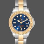 Rolex Yacht-Master 169623 Steel Yellow Gold Blue Dial 29MM Lady Replica Watch