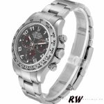 Rolex Cosmograph Daytona 116509 Gray Arabic Dial White Gold 40MM Mens Replica Watch - Image 13
