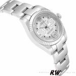 Rolex Oyster Perpetual 176234 Silver Maxi Arabic Dial 26mm Lady Replica Watch - Image 3