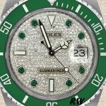 Rolex Submariner 116610 Diamond Paved Dial Automatic 40mm Mens Replica Watch - Image 2