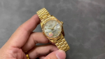Rolex Datejust 31 Yellow Gold Silver Diamond Dial M278278 0034 Women's Watch - Image 2