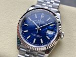 Rolex Datejust 126234 Fluted Bezel Blue Fluted Motif Dial 36MM Unisex Replica Watch - Image 5