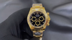 Rolex Daytona 40mm Yellow Gold Oyster Bracelet with Black Stick Dial 126508 0004 - Image 2