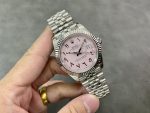 Rolex Datejust Middle Eastern Digital Pink Dial Fluted Bezel M126234 - Image 7
