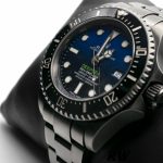 Rolex Sea-Dweller Deepsea 116660 PVD/DLC Coated Stainless Steel D-Blue Dial 44MM Mens Replica Watch - Image 3
