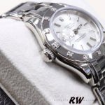Rolex Pearlmaster 80319 White Dial 29MM Lady Replica Watch - Image 3