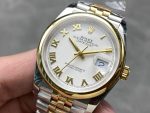 Rolex Datejust 31 Stainless Steel and Yellow Gold White Roman Dial M278243 0002 Women's Watch - Image 5