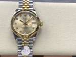 Rolex Datejust 31mm Stainless Steel and Yellow Gold 278273 0026 Champagne Diamond Jubilee - Image 3