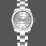 Rolex Oyster Perpetual 176200 Stainless Steel Silver Dial 26MM Lady Replica Watch