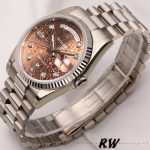 Rolex Day-Date 118239 Jubilee Chocolate Brown Dial 36mm Unisex Replica Watch - Image 2