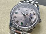 Rolex Day Date 118346 Rhodium Grey Dial 36mm Unisex Replica Watch - Image 5