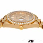 Rolex Day-Date 218348 Champagne Diamonds Dial 41MM Mens Replica Watch - Image 5