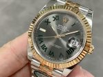 Rolex Datejust 41 Everose Gold Oystersteel Grey Dial m126331 0016 - Image 5