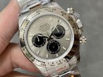 Rolex Cosmograph Daytona 116509 Silver Index Dial 40MM Mens Replica Watch - Image 4