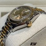 Rolex Datejust 279173 Champagne Diamond Dial Fluted Bezel 28mm Lady Replica Watch - Image 2