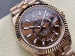 Rolex Sky Dweller 42 Everose Gold Chocolate Dial m336935 0006 - Image 4