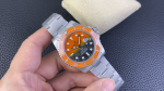 Rolex Submariner DIW Persimmon Orange Black Dial Ceramic Orange Bezel - Image 2