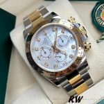 Rolex Cosmograph Daytona 116503 White Mother Of Pearl Dial 40MM Mens Replica Watch - Image 3