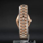 Rolex Datejust 279175 Chocolate Diamond Mark Fluted Bezel 28mm Lady Replica Watch - Image 5