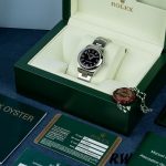 Rolex Oyster Perpetual 177200 Black Dial Pink Baton 31mm Lady Replica Watch - Image 6