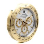 Rolex Daytona Gold & White Wall clock - Image 2