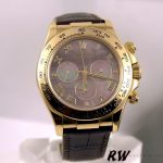 Rolex Daytona 116518 Black MOP Roman Dial 40mm Mens Replica Watch - Image 2