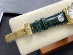 Rolex Day Date 36 White Dial 118135 0123 Green Leather Watch - Image 10